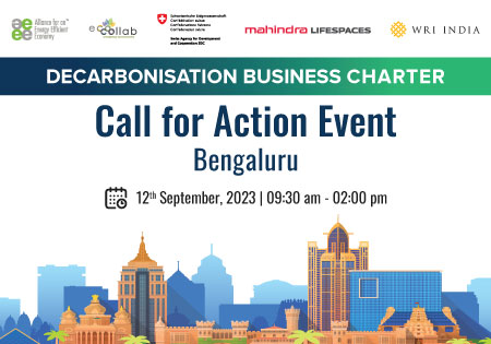 Decarbonisation Business Charter- Call for Action Event – Bengaluru